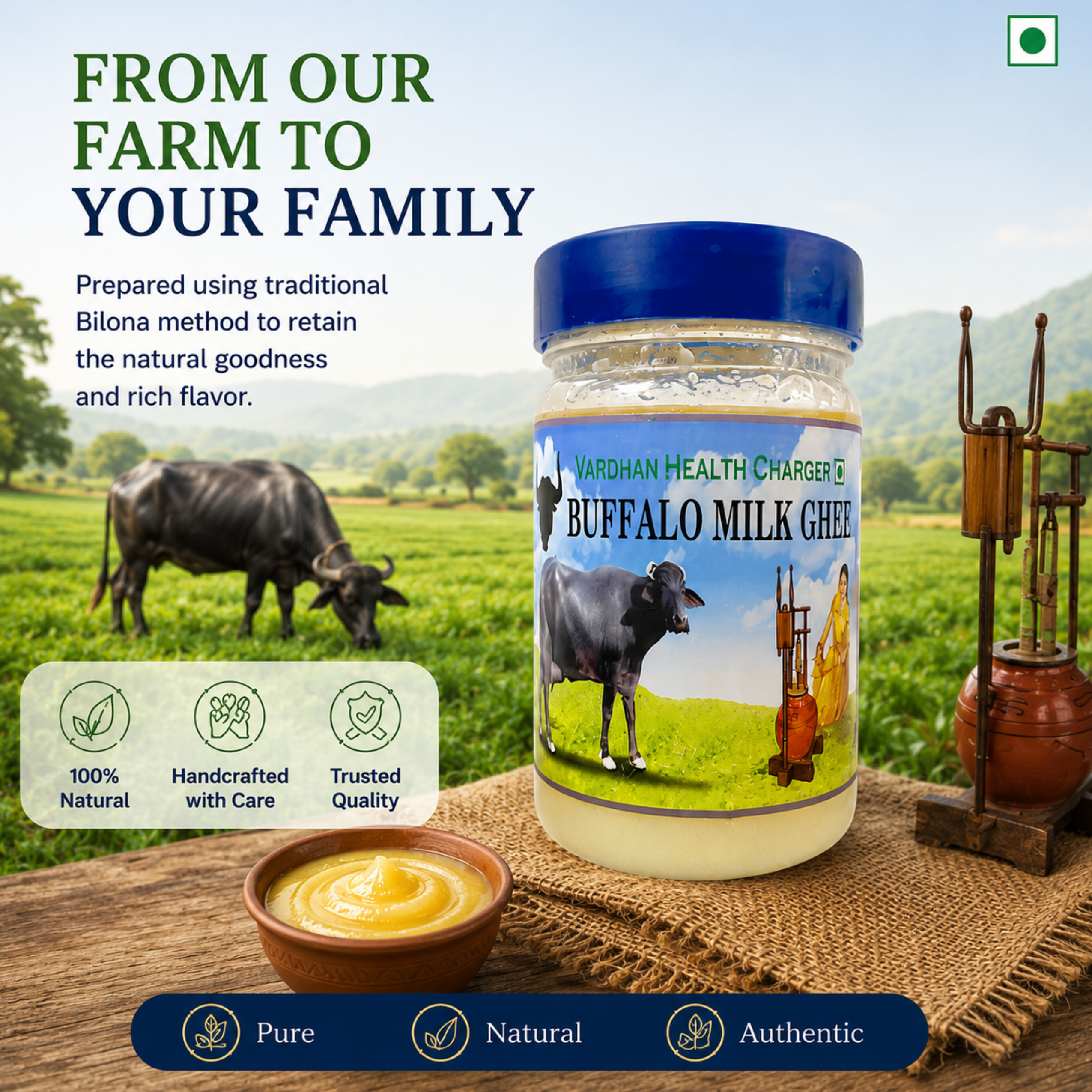 Buffalo Milk Ghee - Image 3